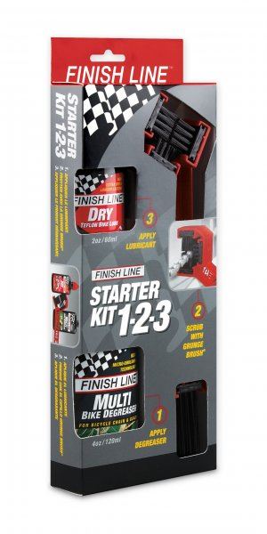 Picture of FINISH LINE KIT - BRUSH WITH 4oz DEGREASER & 2oz LUBE