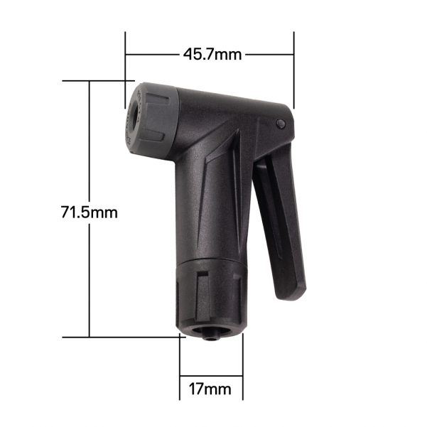 Velo Vita & TMO Sports. SERFAS AIR FORCE T1/T2 PUMP HEAD