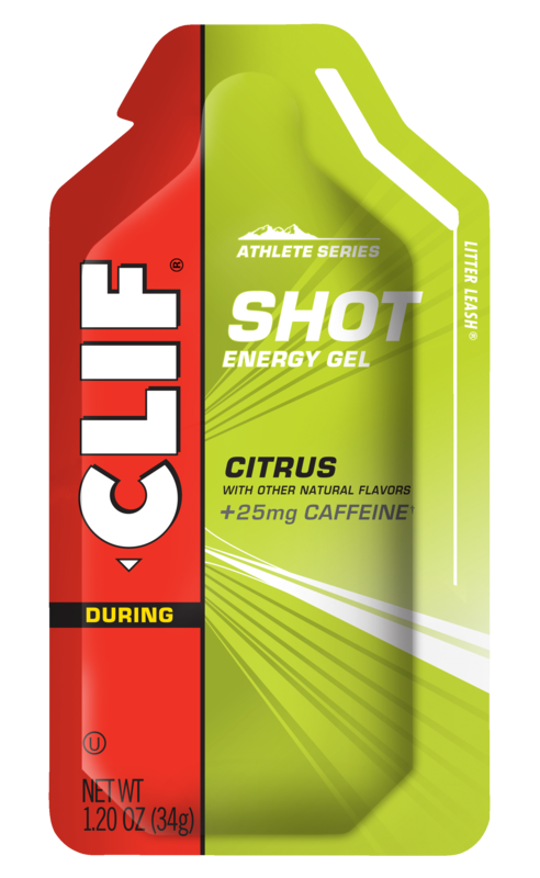 Picture of CLIF CITRUS + 25mg Caffeine SHOT GEL (24)